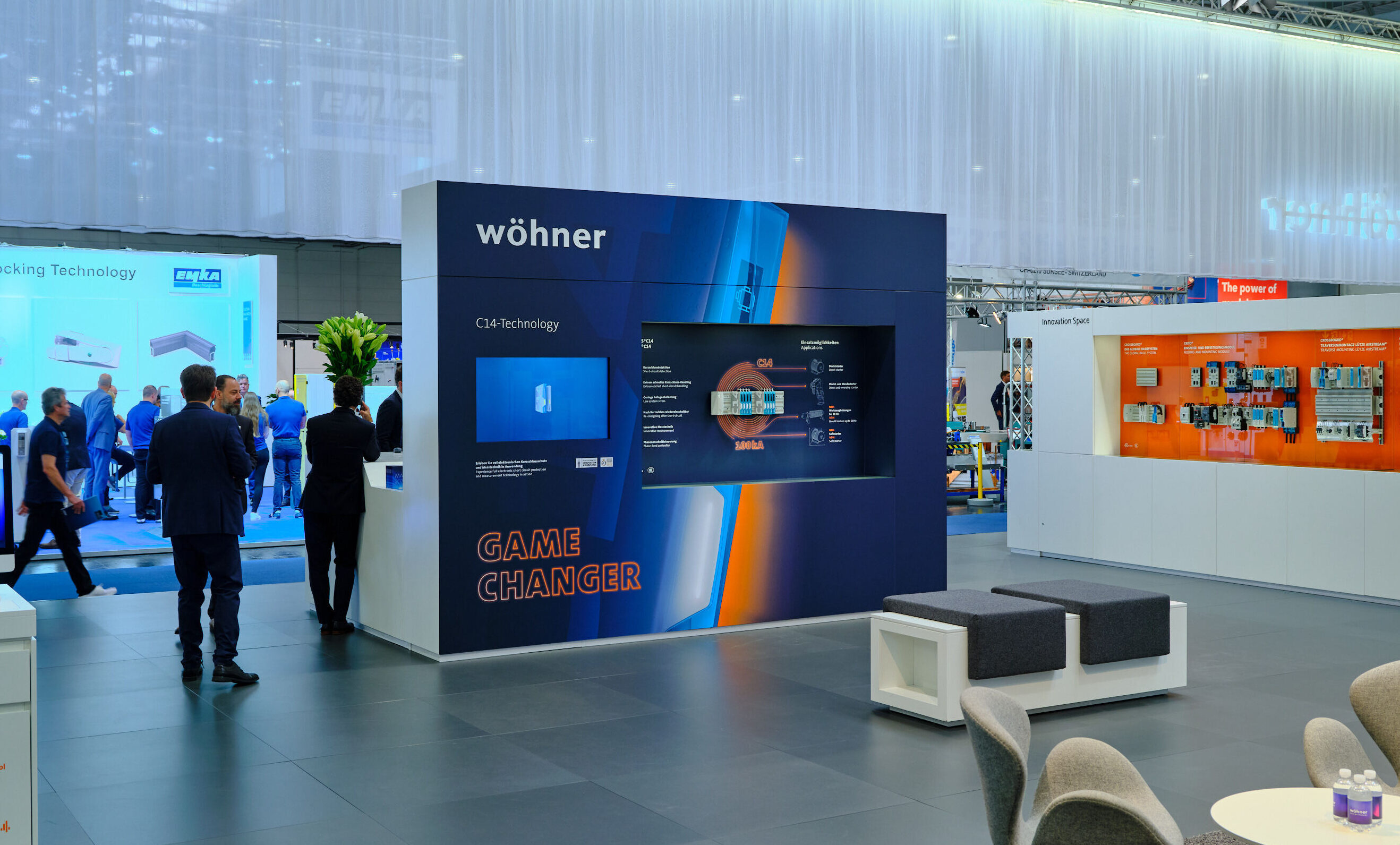 Wöhner Messestand - Photo: Christian Brandes