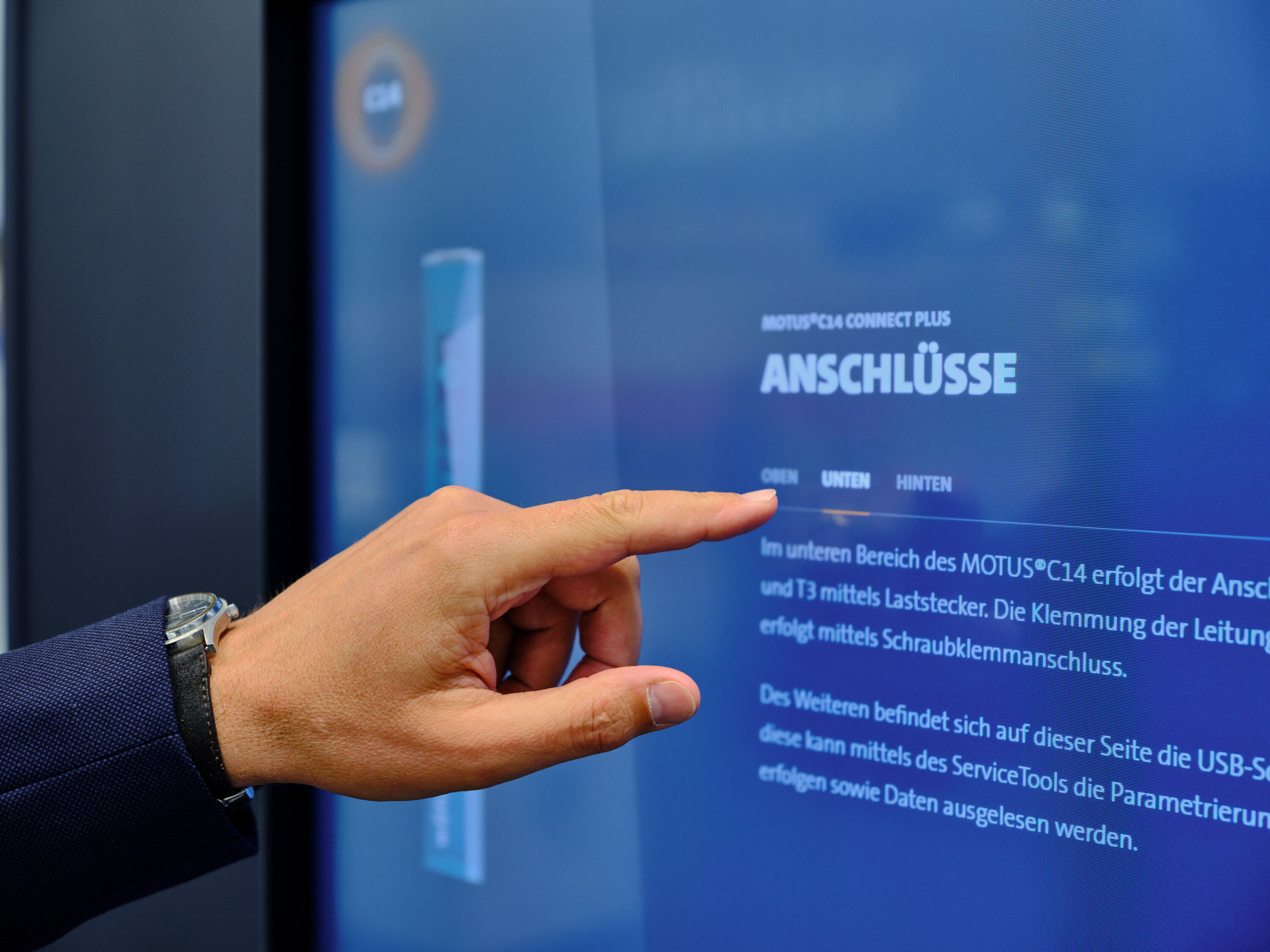 Wöhner Messestand Digitales Exponat 2 - Photo: Christian Brandes