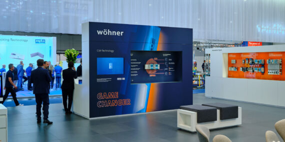 Wöhner Messestand - Photo: Christian Brandes