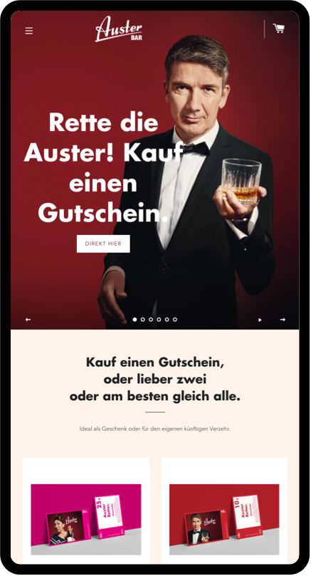 Auster Bar Eimsbüttel Agentur