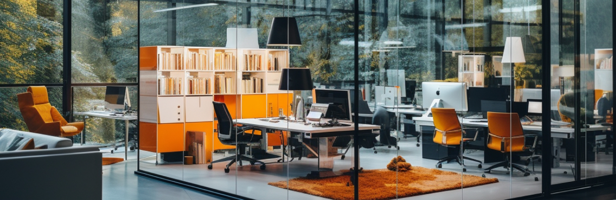 Modernes Werbedesign Büro