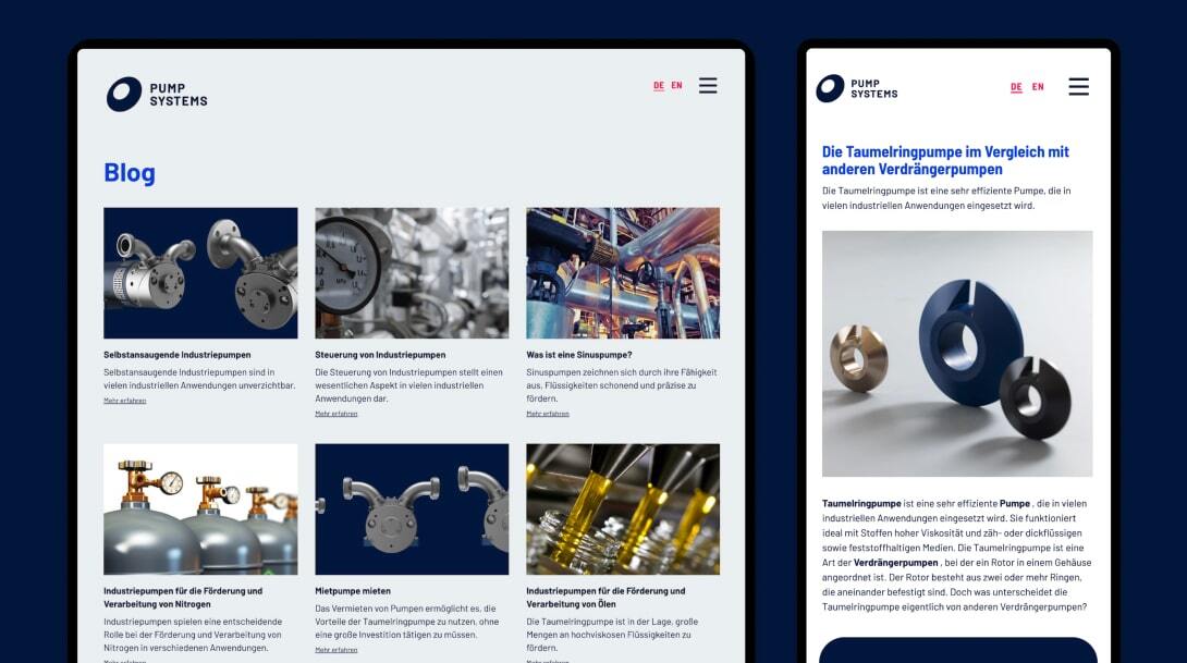 Blogbereich für Performance Optimierung