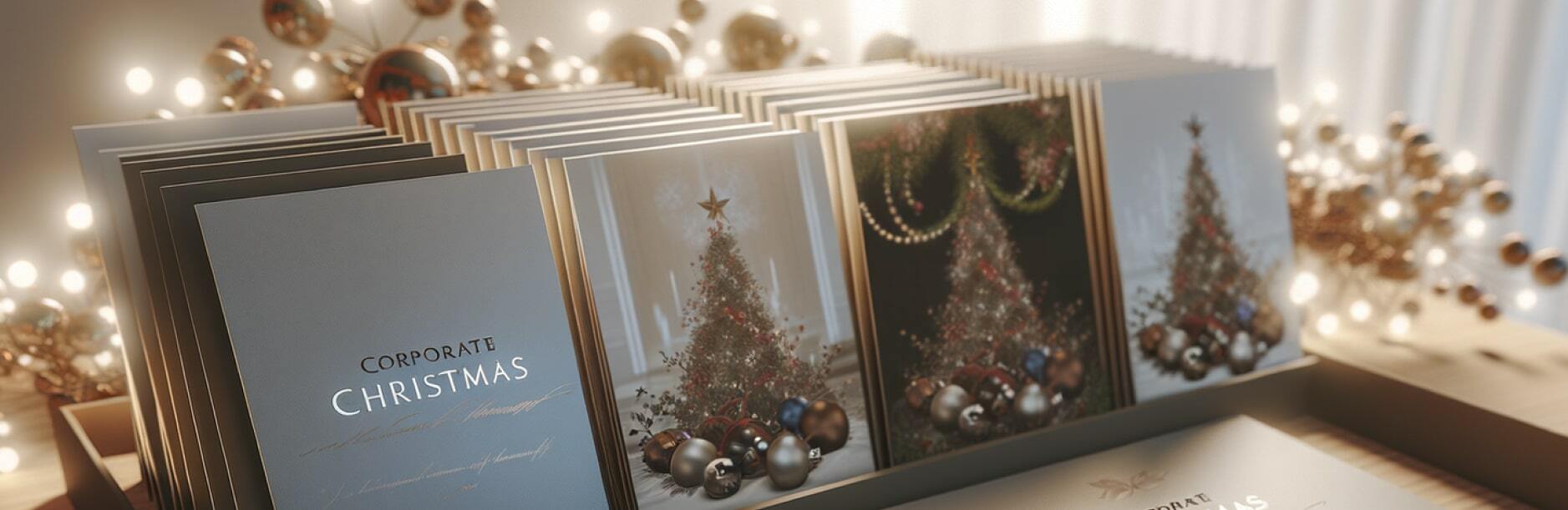 Weihnachtskarten für Unternehmen